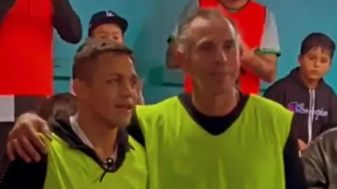 Luis Fuentes contó lo que fue reencontrarse con Alexis Sánchez.