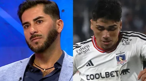 Johnny Herrera ve cosas de Gabriel Batistura en Damián Pizarro (Foto: TNT Sports | Photosport)