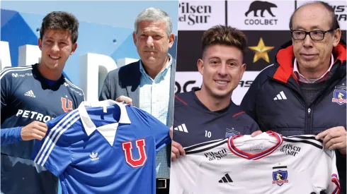 Pablo Parra jugó en 2019 en Universidad de Chile y peleó el descenso; mientras que en Colo Colo quiere ir por el título