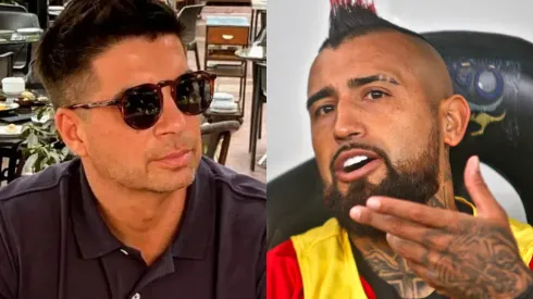 Mario Velasco defiende a Arturo Vidal.