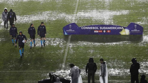 Audax Italiano y Ñublense no pudieron jugar en el Ester Roa por las lluvias en Concepción (Foto: Photosport)