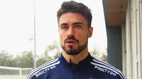 El defensor azul se enfoca en el compromiso ante Palestino.