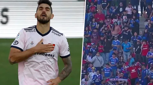 Larrivey cada vez que puede le declara su amor a la Universidad de Chile.