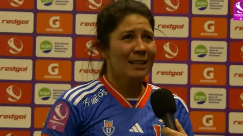 Carla Guerrero emociona al pueblo de la Universidad de Chile