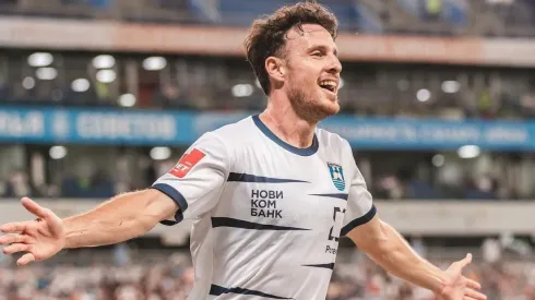 El delantero nacional volvió a anotar en el fútbol ruso
