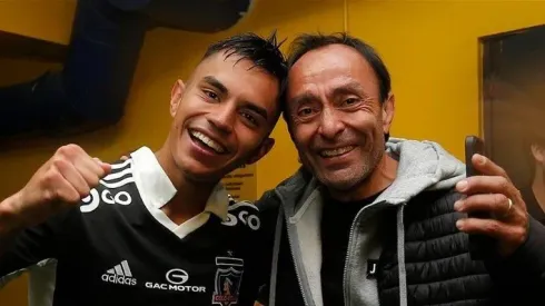 Jaime Pizarro es puro orgullo con su hijo Vicente.
