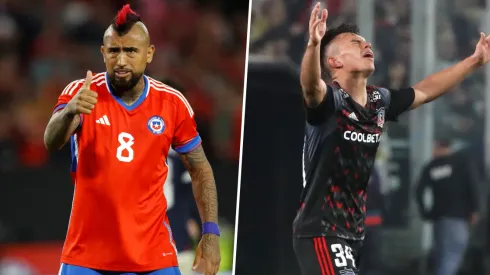 Vidal reaccionó al primer gol de Pizarro en el profesionalismo.