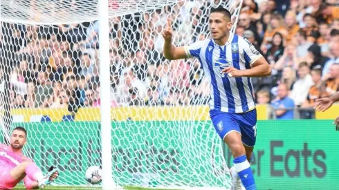 Juan Delgado anotó en su primer partido de la Championship en Inglaterra.