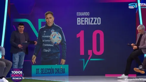 Marcelo Vega evalúa con nota mínima al DT de la Selección Chilena (Foto: TNT Sports)