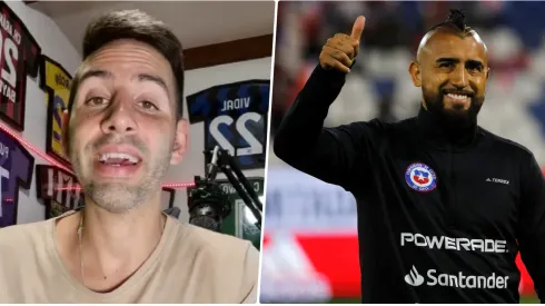 El comunicador tuvo solo palabras de elogio para el volante de La Roja.