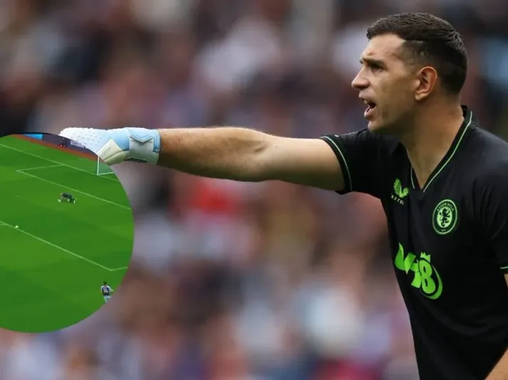 Video: El insólito error del Dibu Martínez en la Premier League