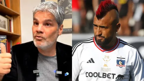 Juan Cristóbal Guarello se refiere a posible arribo de Arturo Vidal a Colo Colo (La Hora de King Kong | Photosport)