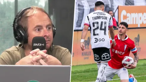 El periodista le pegó un fuerte raspacachos al novel atacante albo.