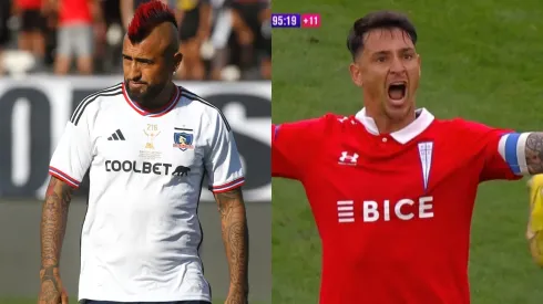 Arturo Vidal siente que Fernando Zampedri hizo algo que no se podía hacer (Foto: Photosport | TNT Sports)