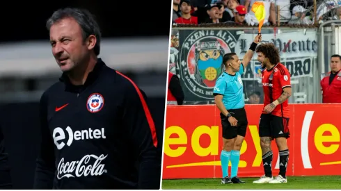 Suárez destrozó tanto al juez de línea como al jugador de Colo Colo.