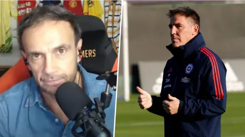 El periodista de Mega perdió la paciencia con Berizzo y le cayó con todo.