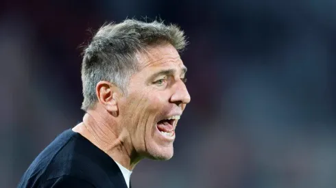 Berizzo sufrió con el público en Viña del Mar.