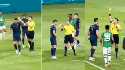 Cristiano Ronaldo se lanzó con todo contra Piero Maza