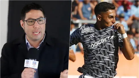 Matías Camacho como presidente del CSD Colo Colo fustiga la actitud de Jordhy Thompson