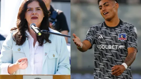 La ministra de la Mujer respondió tajantemente a la opción que Jordhy Thompson pueda salir del país. (Foto: Aton/Photosport)