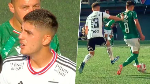 El lateral albo vio la tarjeta roja en el minuto 16 cuando ganaban por 1-0.