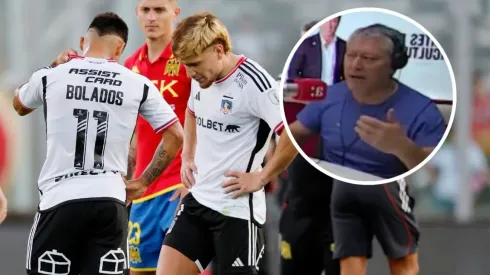 Pato Yáñez criticó el rendimiento de una de las figuras de Colo Colo. (Foto: Photosport)