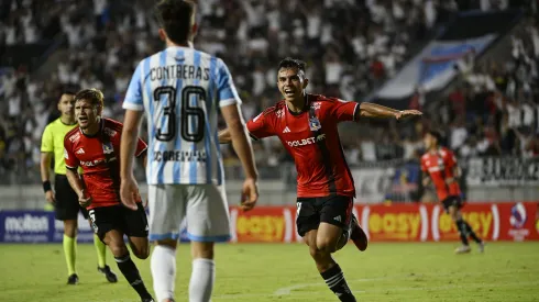 Vicente Pizarro anotó el tercer gol para Colo Colo en la final de la Copa Chile. (Foto: Pedro Tapia/Photosport)