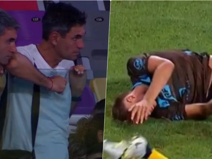 VIDEO: La espeluznante lesión que sufre el hijo de Mauricio Pellegrino en Argentina
