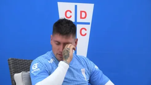 Nicolás Castillo y su emotivo momento en la entrevista con la UC