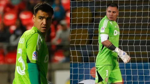 Toselli y Campos compartieron camarín en la U en la temporada 2023.