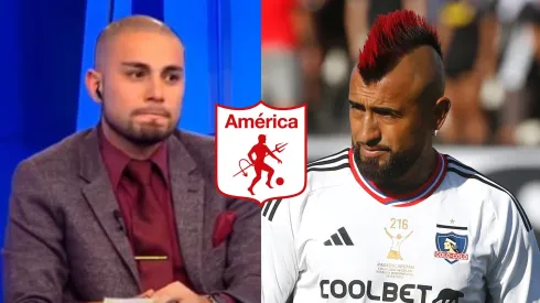 En Colombia se sigue hablando sobre el posible fichaje de Vidal en América de Cali.