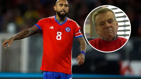 Vladimiro Mimica hace un llamado de atención por la situación de Arturo Vidal. (Foto: Photosport)