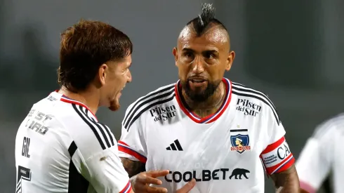 Vidal es la gran figura de este este nuevo Colo Colo 2024.