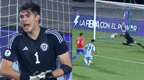 Vicente Reyes ha tenido varias atajadas importantes ante Argentina.