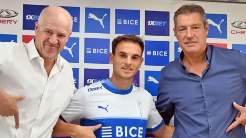 Lucas Menossi fue presentado ante la prensa tras varias semanas de trabajo en la UC