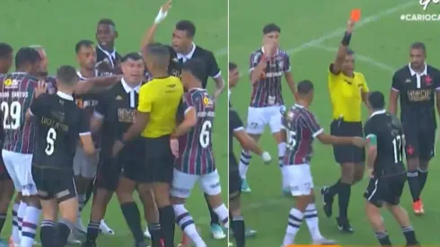 Gary Medel fue expulsado en el fútbol brasileño con polémica