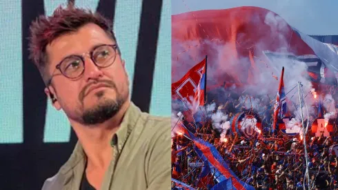 Peric le declara su amor a la hinchada de la Universidad de Chile.