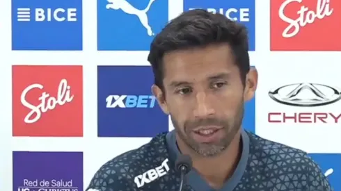 Núñez aclaró el tema de las críticas de los hinchas Cruzados.