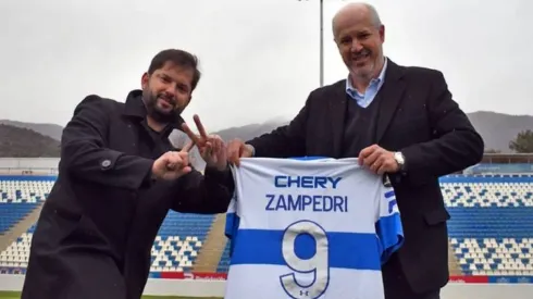 El presidente Gabriel Boric alabó a Tiago Nunes.