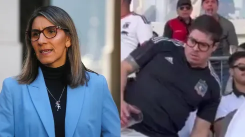 La diputada golpeó la mesa por la agresión al pequeño hincha de la U.