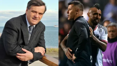 Vladimiro Mimica critica a Jorge Almirón por no sacar antes a Arturo Vidal (Foto: Photosport)