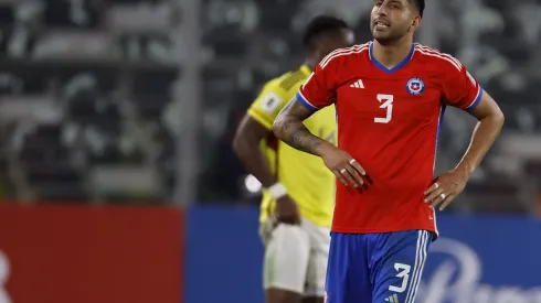 Guillermo Maripán puede quedar fuera de La Roja para la fecha FIFA. 
