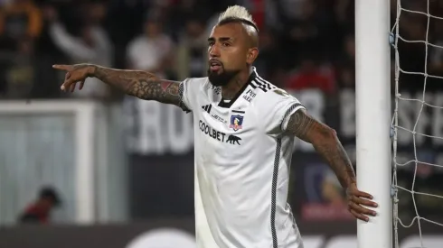 Vidal no tuvo un buen cometido ante el elenco paraguayo.