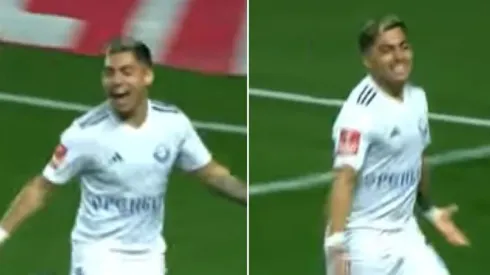 Jordhy Thompson celebra en el fútbol ruso