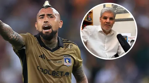 Juan Cristóbal Guarello cree que Arturo Vidal jugó su mejor partido en Colo Colo. (Foto: Photosport | La Hora de King Kong)