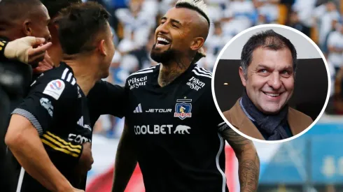 Aníbal Mosa ya conversó con los jugadores de Colo Colo. (Foto: Photosport)