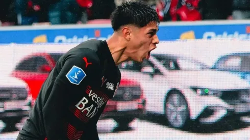 El equipo que presenció en primera fila el golazo de Darío Osorio