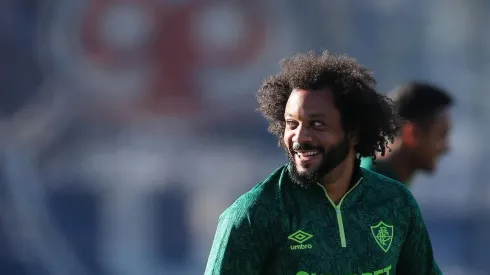 Fluminense entrenó en el Centro Deportivo Azul de Universidad de Chile.