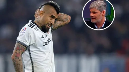 Juan Cristóbal Guarello escogió la posición ideal de Arturo Vidal en Colo Colo.