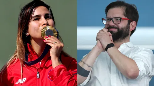 Gabriel Boric llamó a Francisca Crovetto tras la histórica medalla de oro en el Tiro Skeet. (Foto: Getty)